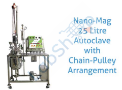 Nanomag Yüksek Basınçlı Laboratuvar Otoklavları / Karıştırmalı Reaktörler 2000 serisi 10 litre