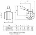 Vacuubrand VS 25C  Kelebek Vana