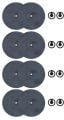 Vacuubrand MV 2 Diyafram ve conta seti