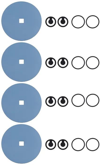 Vacuubrand MD 4C NT/VARIO / PC 3003 / PC 3004 Diyafram ve conta seti