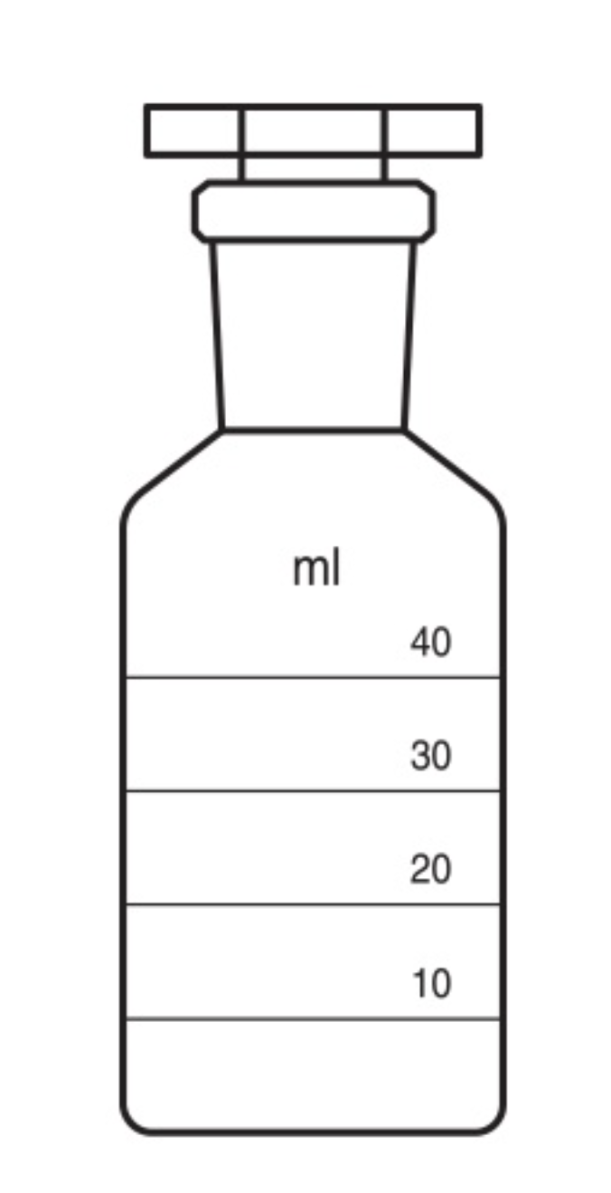Hidrometre şişesi ve Büreti