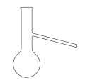 Distilasyon balonu , Şilifsiz
