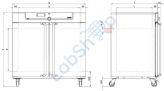 Memmert UN 450 Etüv, 449 Litre