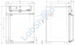 Memmert IN 55 İnkübatör, 53 Litre