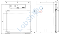 Memmert IF 110 İnkübatör, 108 Litre