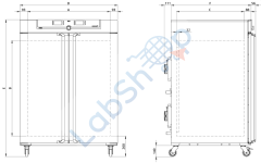 Memmert IPP1060ecoplus Peltier Soğutmalı İnkübatör, 1060 Lt