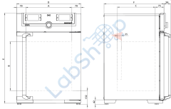 Memmert ICO50med CO2 İnkübatörü, 56 Lt