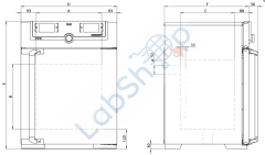Memmert IF 55plus İnkübatör, 53 Litre
