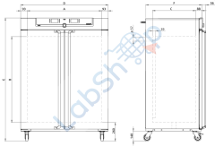 Memmert IF 750plus İnkübatör, 749 Litre