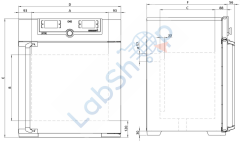 Memmert IF 110plus İnkübatör, 108 Litre