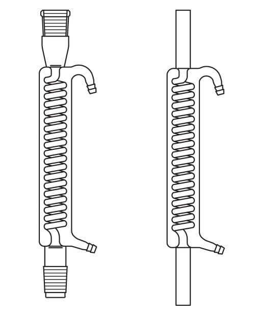 Spiralli soğutucu, Çift Şilifli