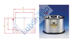 Isotherm Tip SCH 31 CAL Dewar Kabı 2700 ML