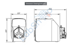 Innofluid Peristaltik Pompa LabF6-III