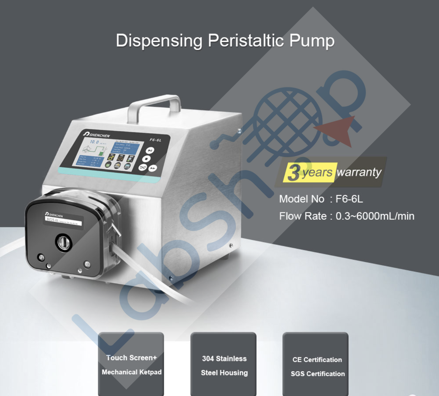 Innofluid Peristaltik Pompa F6-6L